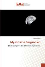 Mysticisme Bergsonien