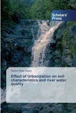 Effect of Urbanization on soil characteristics and river water quality