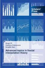 Advanced topics in fractal interpolation theory