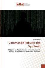 Commande Robuste des Systèmes