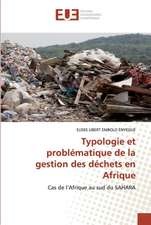 Typologie et problématique de la gestion des déchets en Afrique