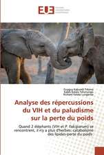 Analyse des répercussions du VIH et du paludisme sur la perte du poids