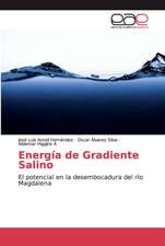 Energía de Gradiente Salino