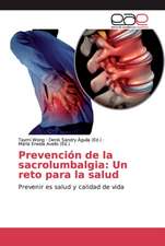 Prevención de la sacrolumbalgia: Un reto para la salud