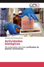 Actividades biológicas