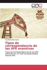 Tipos de correspondencia de las UFE eventivas