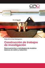 Construcción de trabajos de investigación