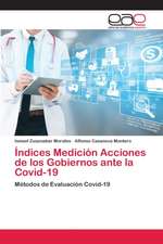 Índices Medición Acciones de los Gobiernos ante la Covid-19