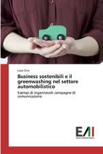 Business sostenibili e il greenwashing nel settore automobilistico