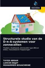 Structurele studie van de D-¿-A-systemen voor zonnecellen