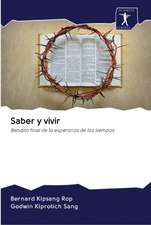 Saber y vivir