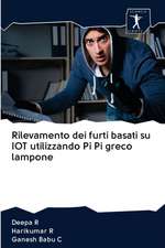 Rilevamento dei furti basati su IOT utilizzando Pi Pi greco lampone