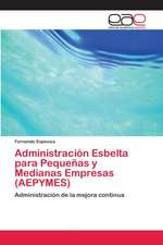 Administración Esbelta para Pequeñas y Medianas Empresas (AEPYMES)