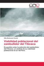 Viabilidad poblacional del zambullidor del Titicaca