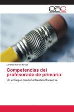 Competencias del profesorado de primaria: