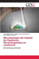 Microbiología del hábitat de Gopherus flavomarginatus en cautiverio