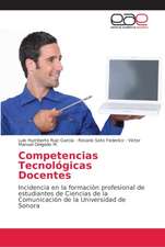 Competencias Tecnológicas Docentes