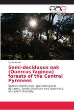 Semi-deciduous oak (Quercus faginea) forests of the Central Pyrenees