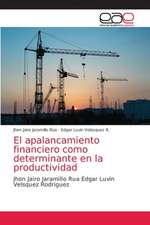 El apalancamiento financiero como determinante en la productividad