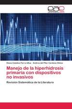 Manejo de la hiperhidrosis primaria con dispositivos no invasivos