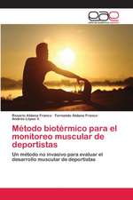 Método biotérmico para el monitoreo muscular de deportistas