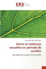 Genre et violences sexuelles en période de conflits