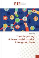 Transfer pricing: A linear model to price intra-group loans