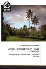 Critical Perspectives on Hausa Literature