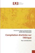 Compilation d'articles sur l'Afrique