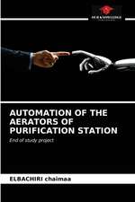 AUTOMATION OF THE AERATORS OF PURIFICATION STATION