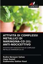 ATTIVITÀ DI COMPLESSI METALLICI DI NARINGINA-CO (II): ANTI-NOCICETTIVO