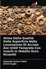 Stima Della Qualità Della Superficie Nella Lavorazione Di Acciaio Aisi 4340 Temprato Con Inserti In Metallo Duro Rivestiti