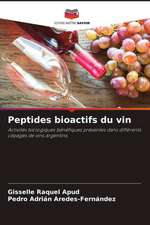 Peptides bioactifs du vin