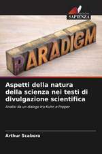 Aspetti della natura della scienza nei testi di divulgazione scientifica