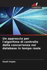 Un approccio per l'algoritmo di controllo della concorrenza nei database in tempo reale