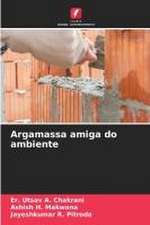 Argamassa amiga do ambiente