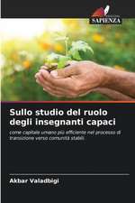 Sullo studio del ruolo degli insegnanti capaci