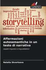 Affermazioni autosemantiche in un testo di narrativa