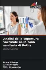 Analisi della copertura vaccinale nella zona sanitaria di Rethy