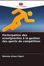 Participation des enseignantes à la gestion des sports de compétition