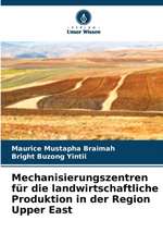 Mechanisierungszentren für die landwirtschaftliche Produktion in der Region Upper East