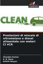 Prestazioni di miscele di nitrometano e diesel alimentate con motori CI VCR