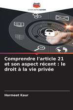 Comprendre l'article 21 et son aspect récent : le droit à la vie privée