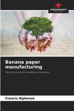 Banana paper manufacturing