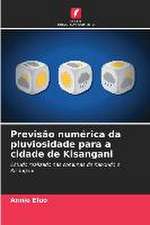 Previsão numérica da pluviosidade para a cidade de Kisangani