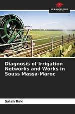 Diagnosis of Irrigation Networks and Works in Souss Massa-Maroc