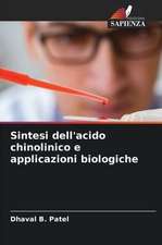 Sintesi dell'acido chinolinico e applicazioni biologiche