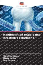 Manifestation orale d'une infection bactérienne