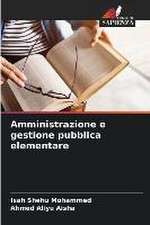 Amministrazione e gestione pubblica elementare