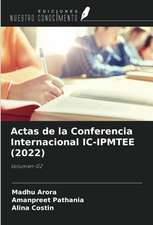 Actas de la Conferencia Internacional IC-IPMTEE (2022)